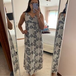 Floral maxi dress
